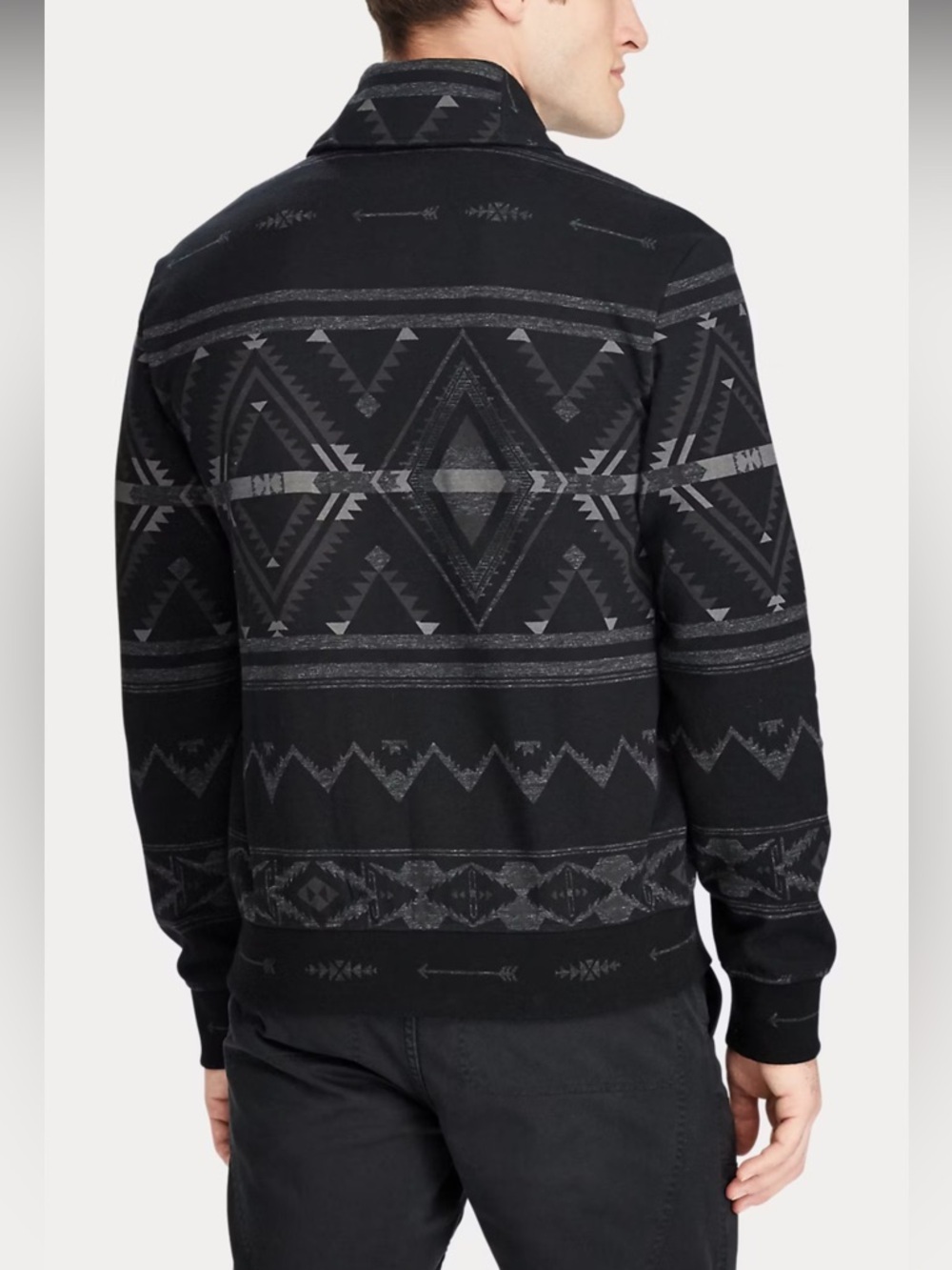 Polo Ralph Lauren Cotton-Blend Shawl Cardigan - Picture 3 of 12